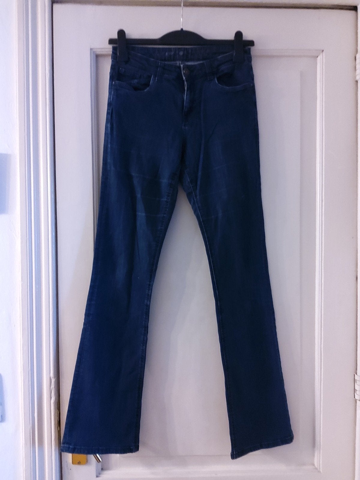 blauwe bootcut jeans c&a maat 38 long, Kleding | Dames, Blauw, Ophalen of Verzenden, W30 - W32 (confectie 38/40), Gedragen