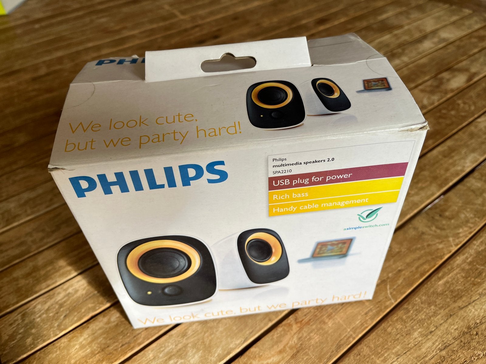 Philips SPA2210, Ophalen, Stereo speakers, Philips, Gebruikt