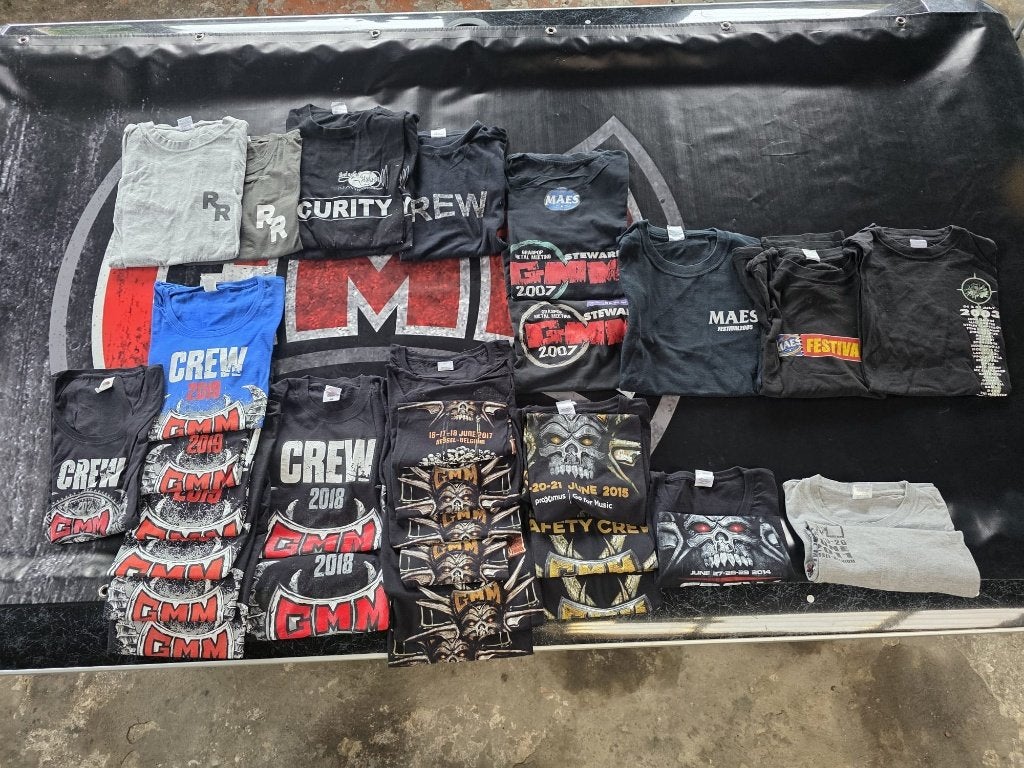 GMM - Graspop shirts, Kleding | Heren, T-shirts, Ophalen, Gedragen, Overige kleuren