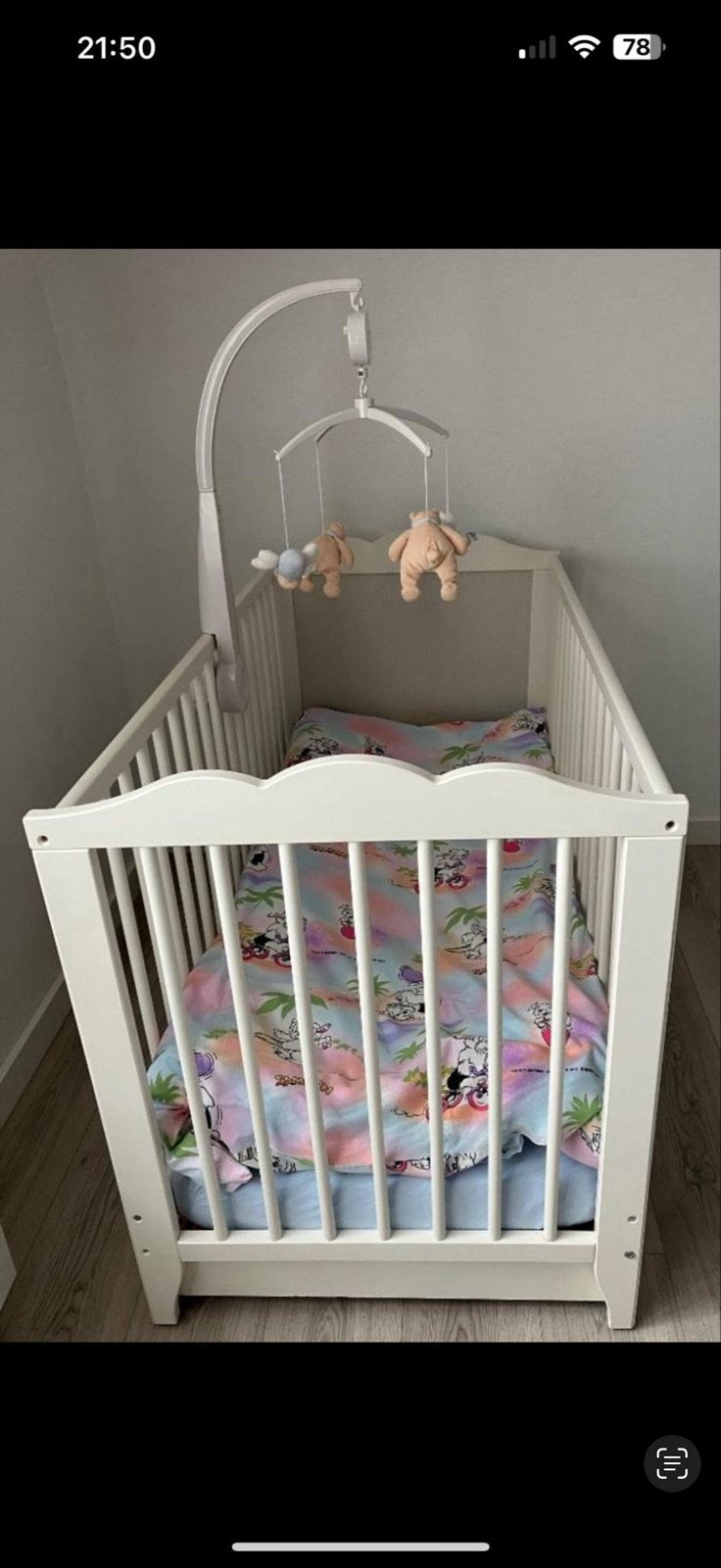 babybedje, Ophalen, Zo goed als nieuw, Matras