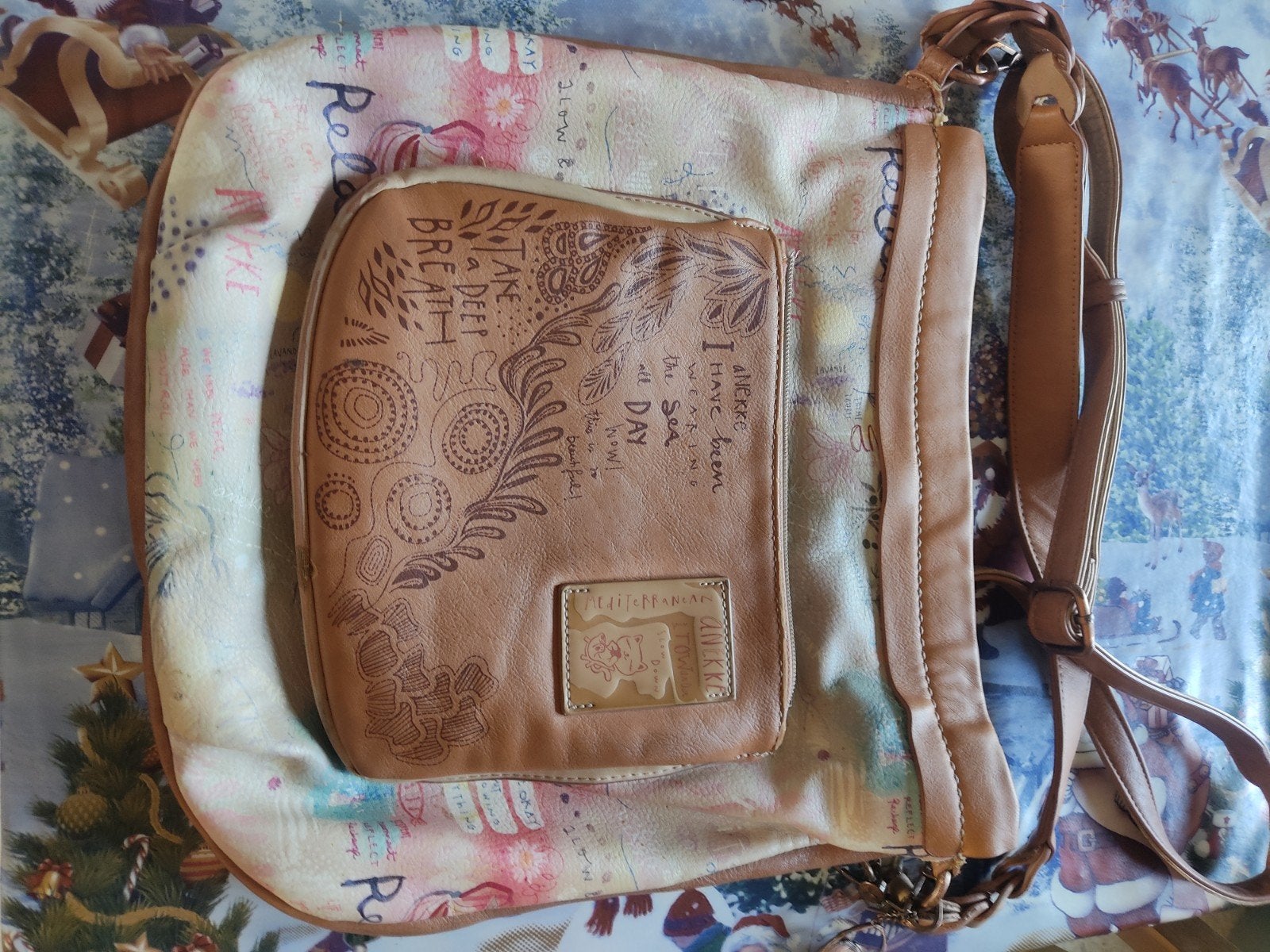 grand sac bandoulière Anekke, Ophalen