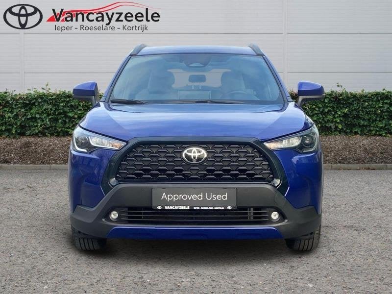 Toyota Corolla Cross Style+cam+gps+sens V+A, Automaat, Euro 6, Blauw, Hybride Elektrisch/Benzine