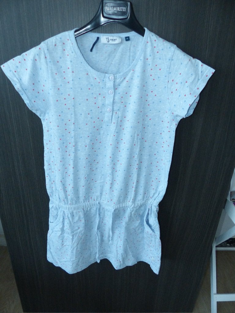 Pyjama bleu Eskimo - fille - taille 152, Enlèvement ou Envoi, Comme neuf, Vêtements de nuit ou Sous-vêtements, Eskimo