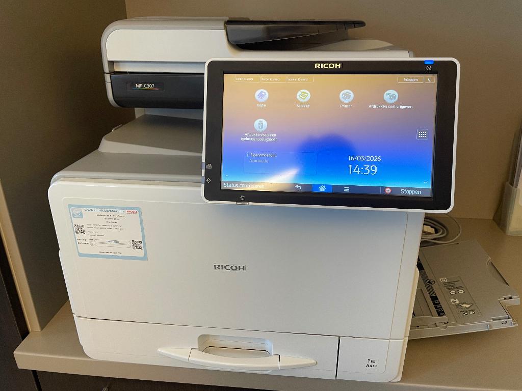 RICOH MP C307, Computers en Software, Printers, Ophalen, Gebruikt, All-in-one, Ricoh