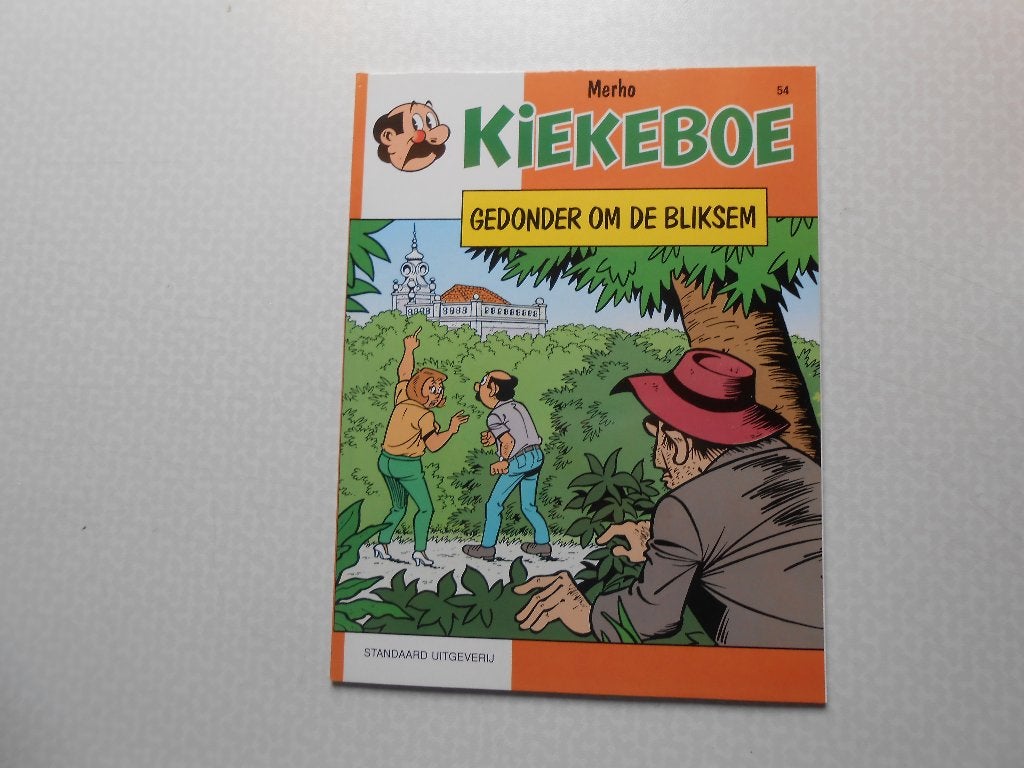 kiekeboe 54 Gedonder om de bliksem 1992 1 ste druk., Eén stripboek, Merho, Nieuw, Ophalen of Verzenden
