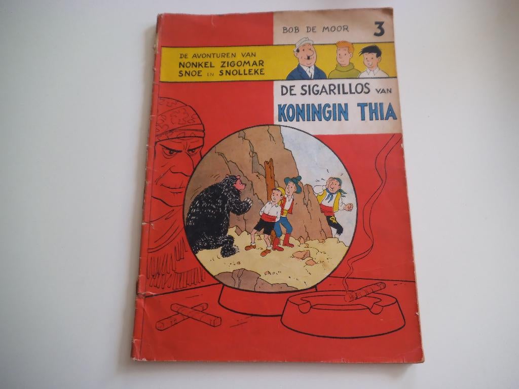 Nonkel Zigomar 3 De sigarillos van koningin Thia Bob De Moor, Enlèvement ou Envoi, Une BD, Bob De Moor, Utilisé