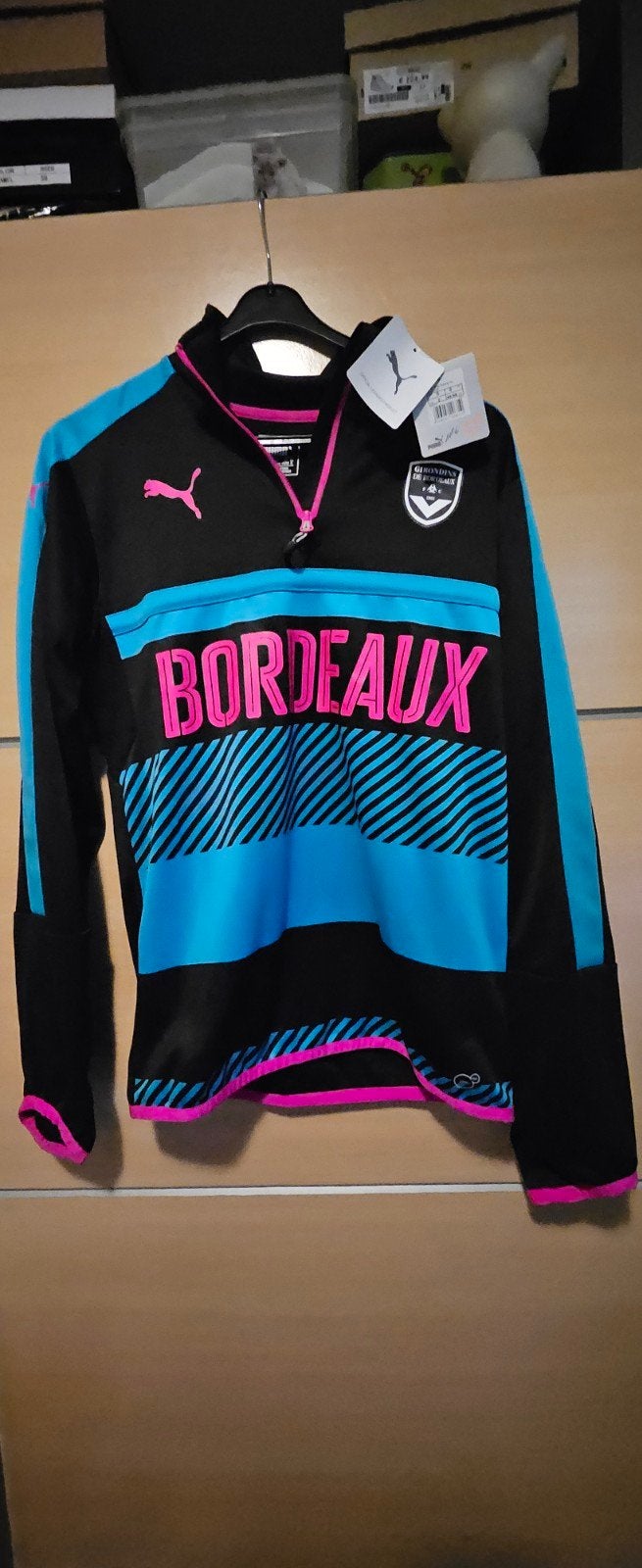 Te koop 70e training van de Girondins de Bordeaux official T, Kleding | Heren, Sportkleding, Ophalen, Zwart, Nieuw, PUMA