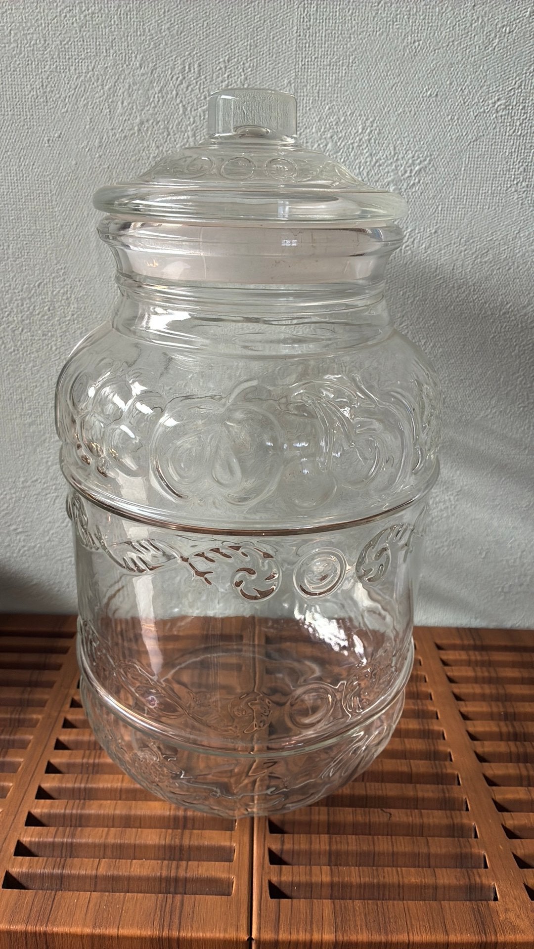 Glazen bokaal hoogte 32cm, Huis en Inrichting, Ophalen, Zo goed als nieuw