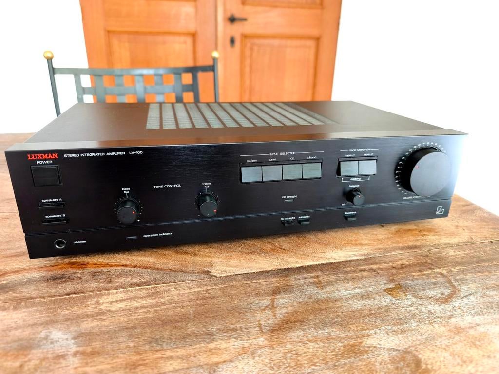 Luxman LV-100 audiofiele versterker, Japans, onberispelijk., Audio, Tv en Foto, Versterkers en Ontvangers, Ophalen