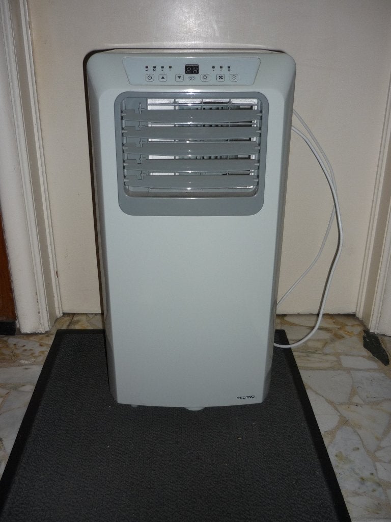 Mobiele airco Tectro, Electroménager, Climatiseurs, Moins de 60 m³, Enlèvement, Utilisé, Ventilation