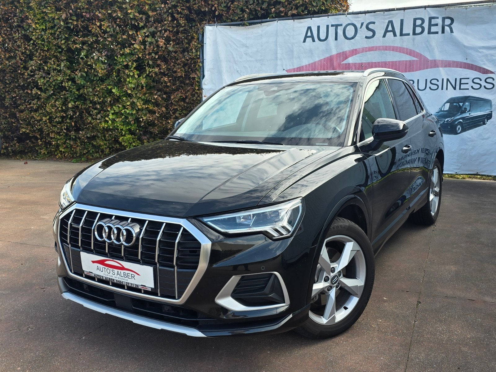 audi q3 200pk btw incl, Auto's, Automaat, 4 cilinders, Zwart, Bedrijf