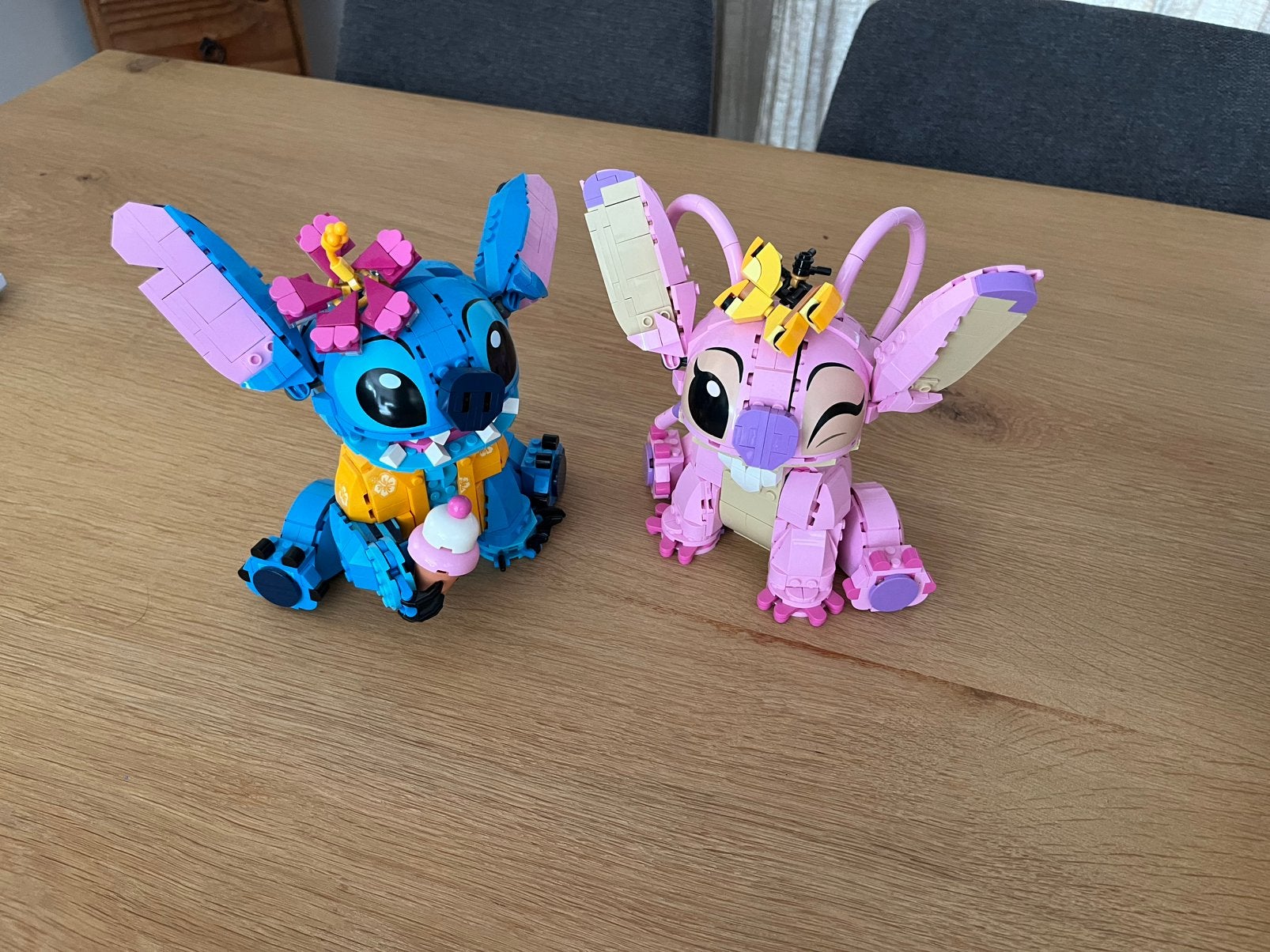 Lego disney stitch en angel, Kinderen en Baby's, Ophalen of Verzenden, Gebruikt, Lego, Disney