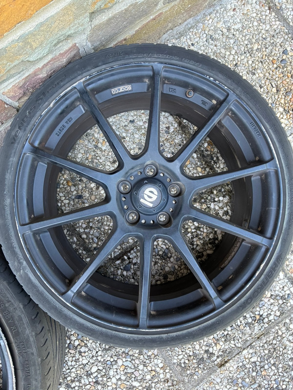 Sparco assetto gara matt black, Auto-onderdelen, Banden en Velgen, Velg(en), Ophalen