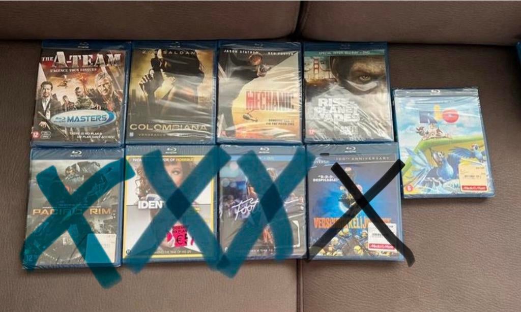 Blu Ray Dvd’s - verschillende titels - prijs per titel, Ophalen of Verzenden, Nieuw in verpakking
