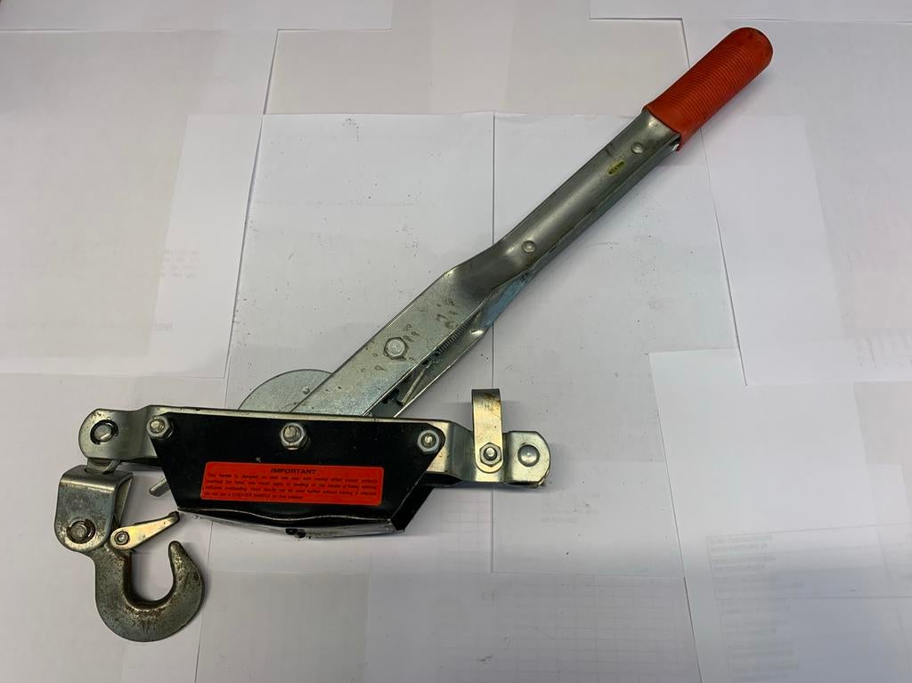 Lier - takel, Ophalen, Gebruikt, Handmatig