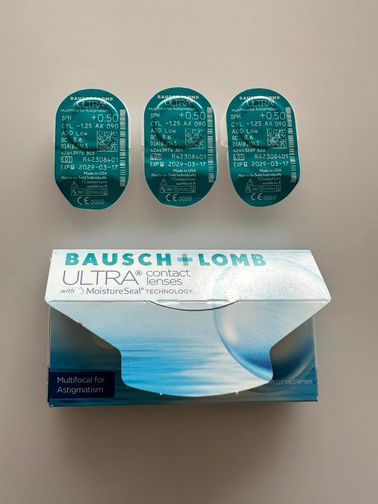 Maandlens van Bausch & Lomb, Ophalen of Verzenden, Nieuw