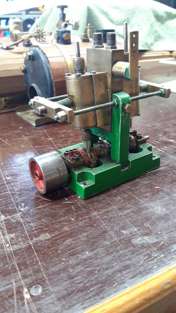 2 cylinder stoommachine, Ophalen of Verzenden, Gebruikt, Groter dan 1:32