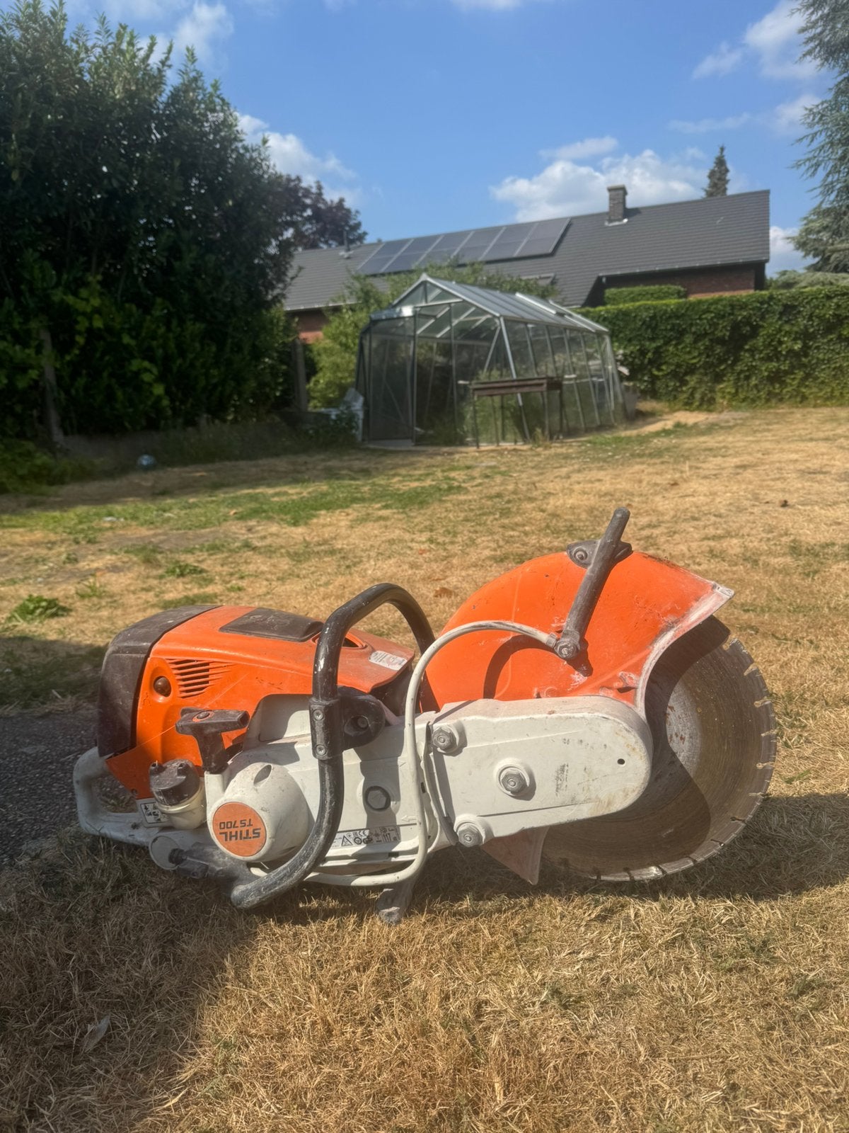 STIHL doorslijper met zaagblad