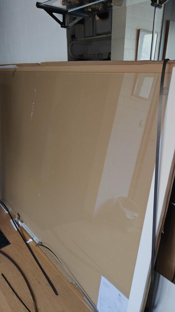 Nieuwe glazen douche wand 150 CM x 200cm.   Nieuw, Ophalen, Douche