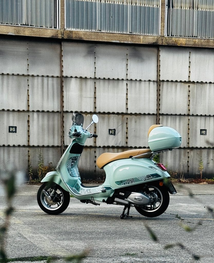 Vespa Primavera 125 VERDE BATIK spéciale, Motos, Scooter, Entreprise, Neuf, ABS