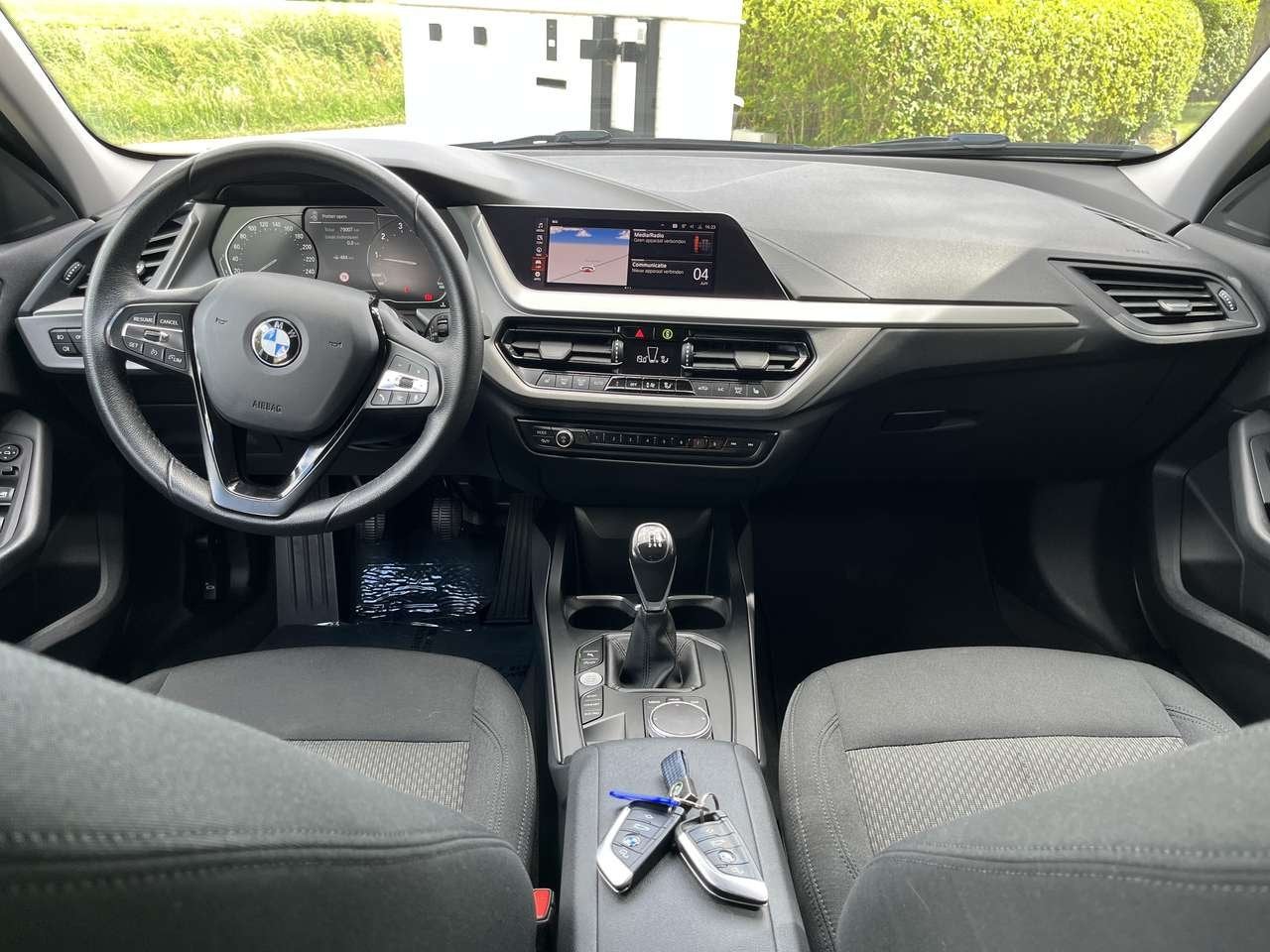 BMW 118 i OPF/1eignr/Led/Carplay/Pdc/Cruise/Clima..., 1 Reeks, Zwart, Zwart, Bedrijf