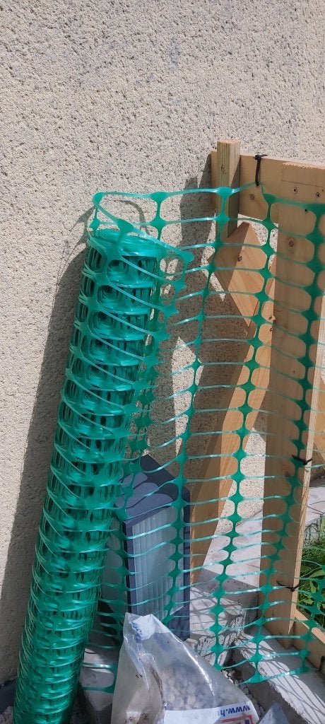 50m afzetgaas, afbakeningsnet, skigaas, groen, 100cm hoogte, Tuin en Terras, Ophalen, Zo goed als nieuw, 20 meter of meer, Gaas