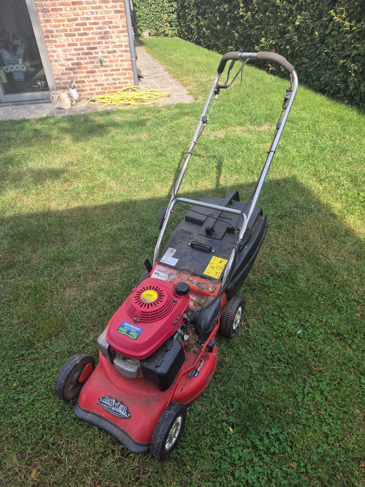 grasmaaier Honda, Tuin en Terras, Ophalen, Cirkelmaaier, Gebruikt, Honda GCV