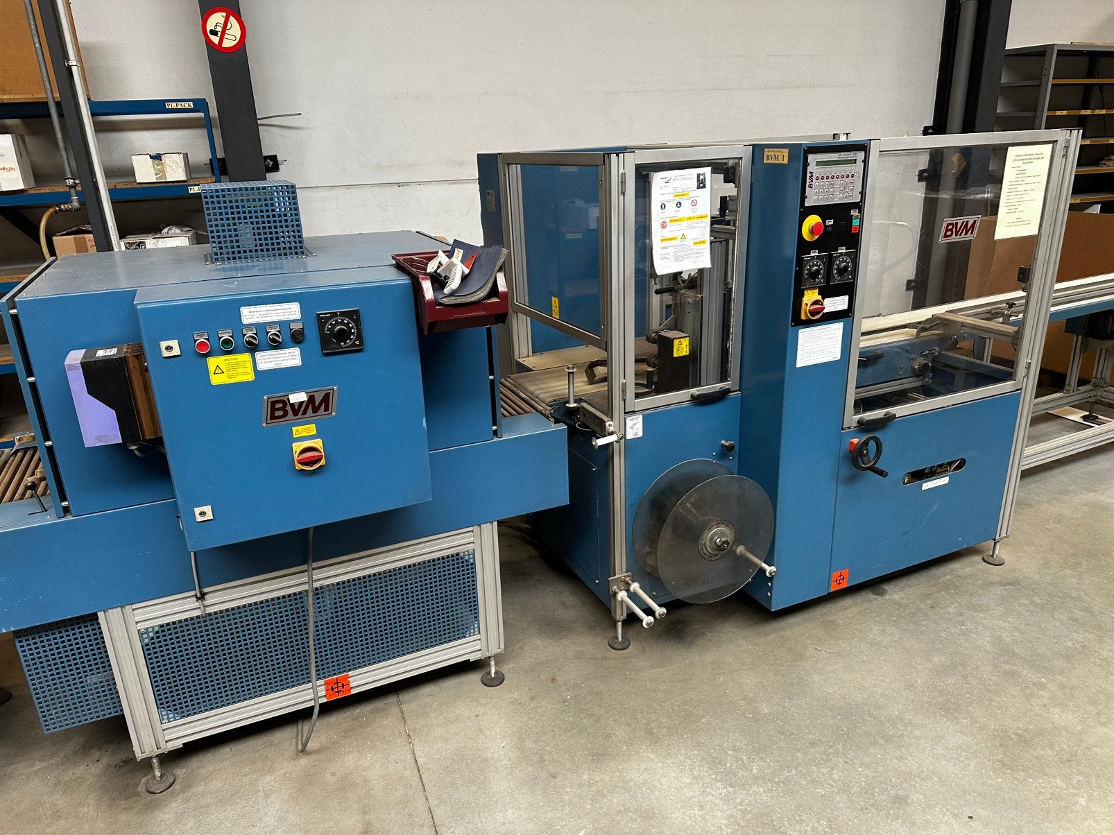 BVM compacta 4010 + SC 4030 verpakkingsmachine, Articles professionnels, Machines & Construction | Industrie & Technologie, Enlèvement