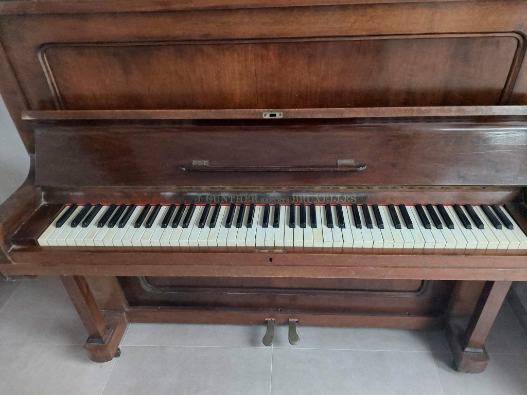 piano, Musique & Instruments, Pianos, Enlèvement, Utilisé, Brun, Piano