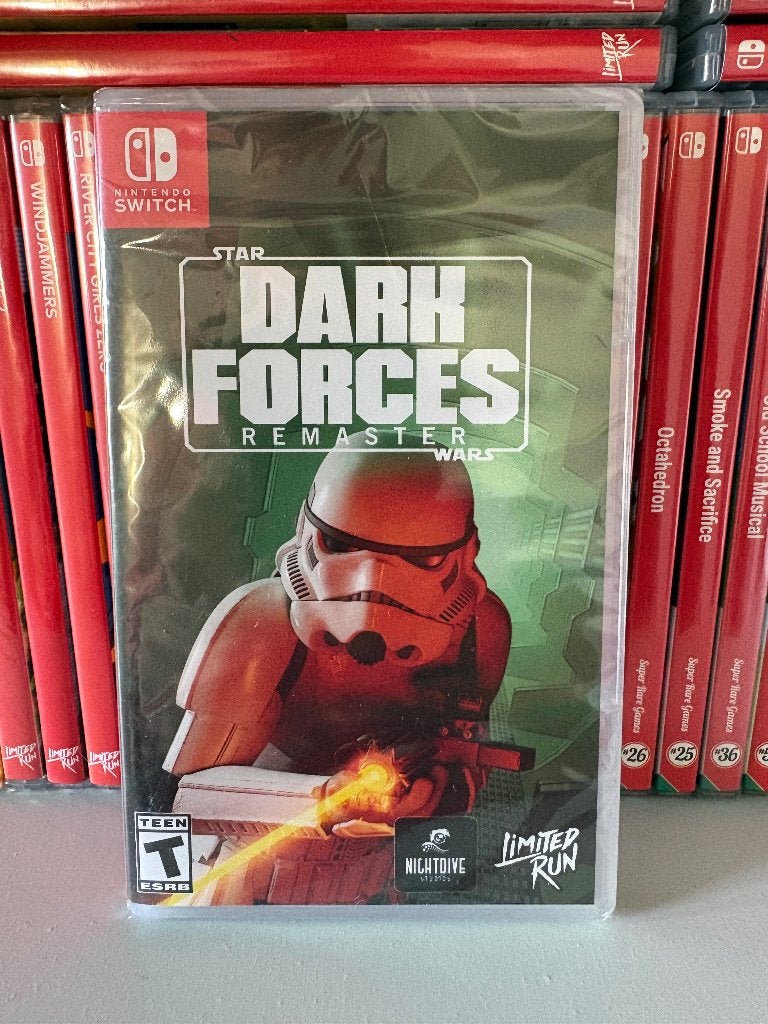 Star Wars - Dark Forces Remaster (Switch) - Limited Run, Games en Spelcomputers, Ophalen of Verzenden, Zo goed als nieuw