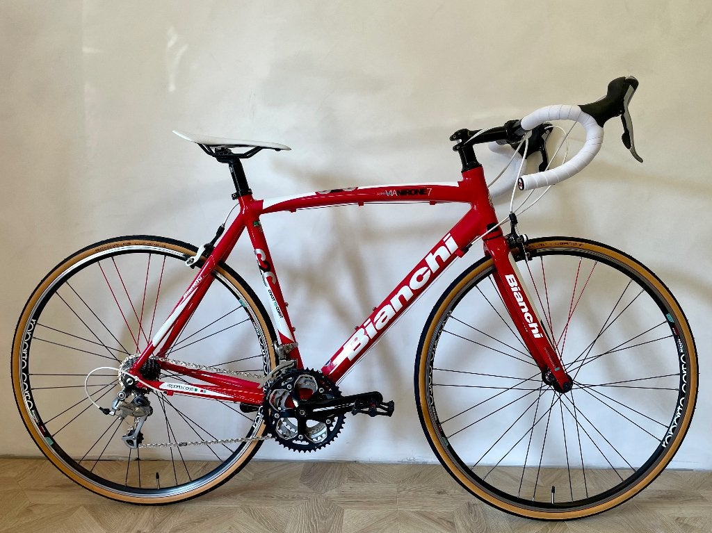 Bianchi Nirone 7 - Koersfiets - Racefiets maat 57, Fietsen en Brommers, Ophalen, 28 inch, Gebruikt, Aluminium