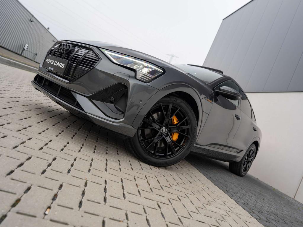 Audi e-tron Sportback S-line -PANO/SPORTZETELS/CAMERA/ZETELV, Auto's, Automaat, 230 kW, Gebruikt, Zwart