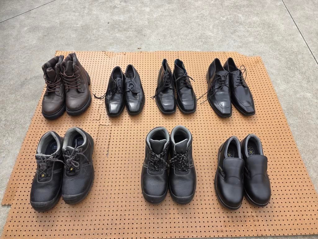 Partij schoenen – werkschoenen & leren schoenen, Ophalen of Verzenden, Werkschoenen