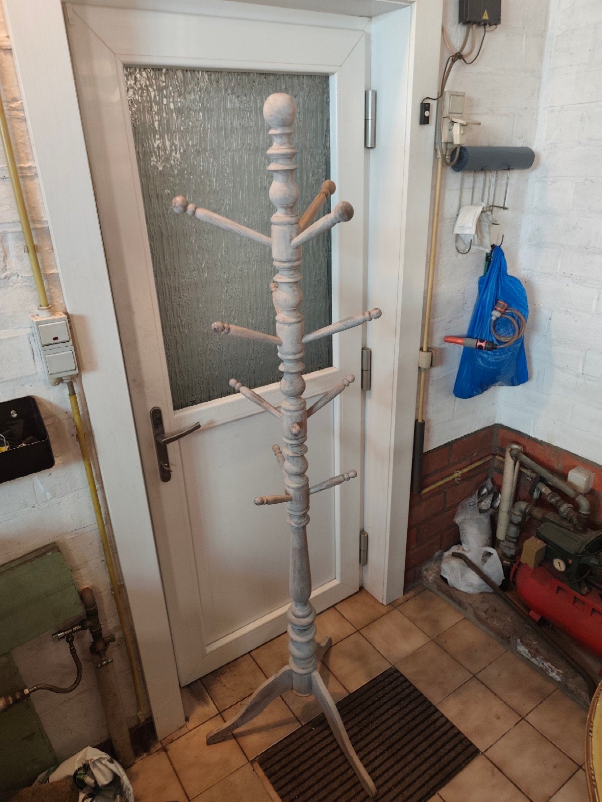 Mooie stevige kapstok. In goede staat! In massief hout., Enlèvement, Bois