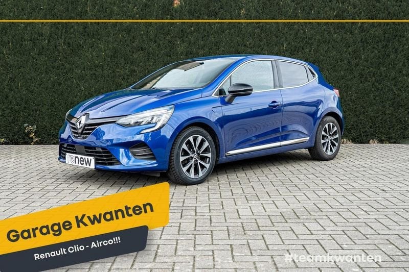 Renault Clio TCe Techno 90 / Navi / Airco, Auto's, Voorwielaandrijving, Stof, Gebruikt, 3 cilinders