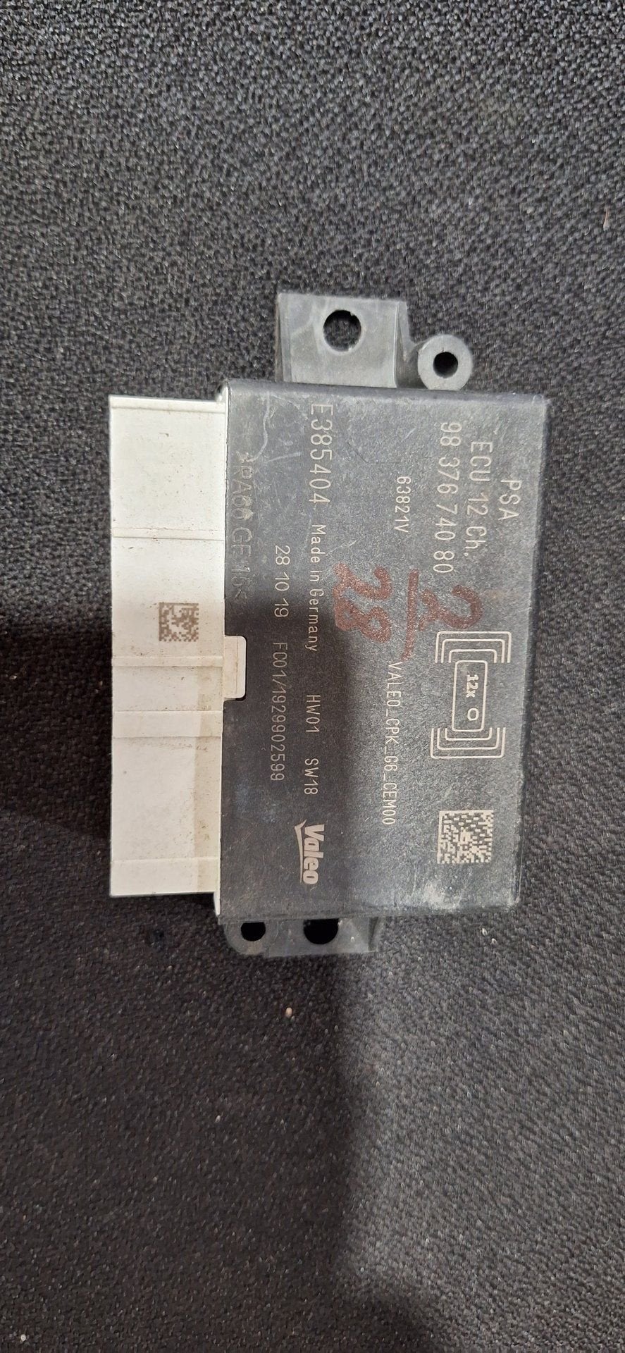 Originele PDC Parkeersensor Module Peugeot 208 3008 Citroen, -, Utilisé, -, -