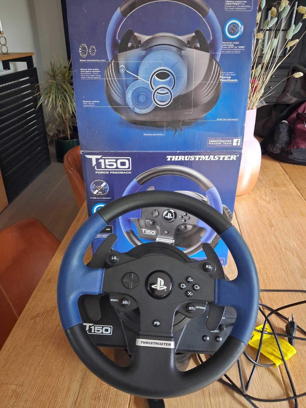 T150 Force Feedback, Games en Spelcomputers, Ophalen, PlayStation 3