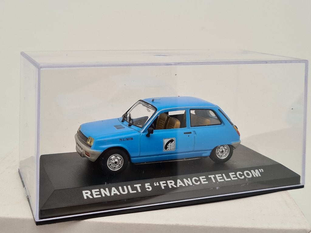 Renault 5 « France Télécom » - 1/43, Envoi, Comme neuf, Voiture, Autres marques