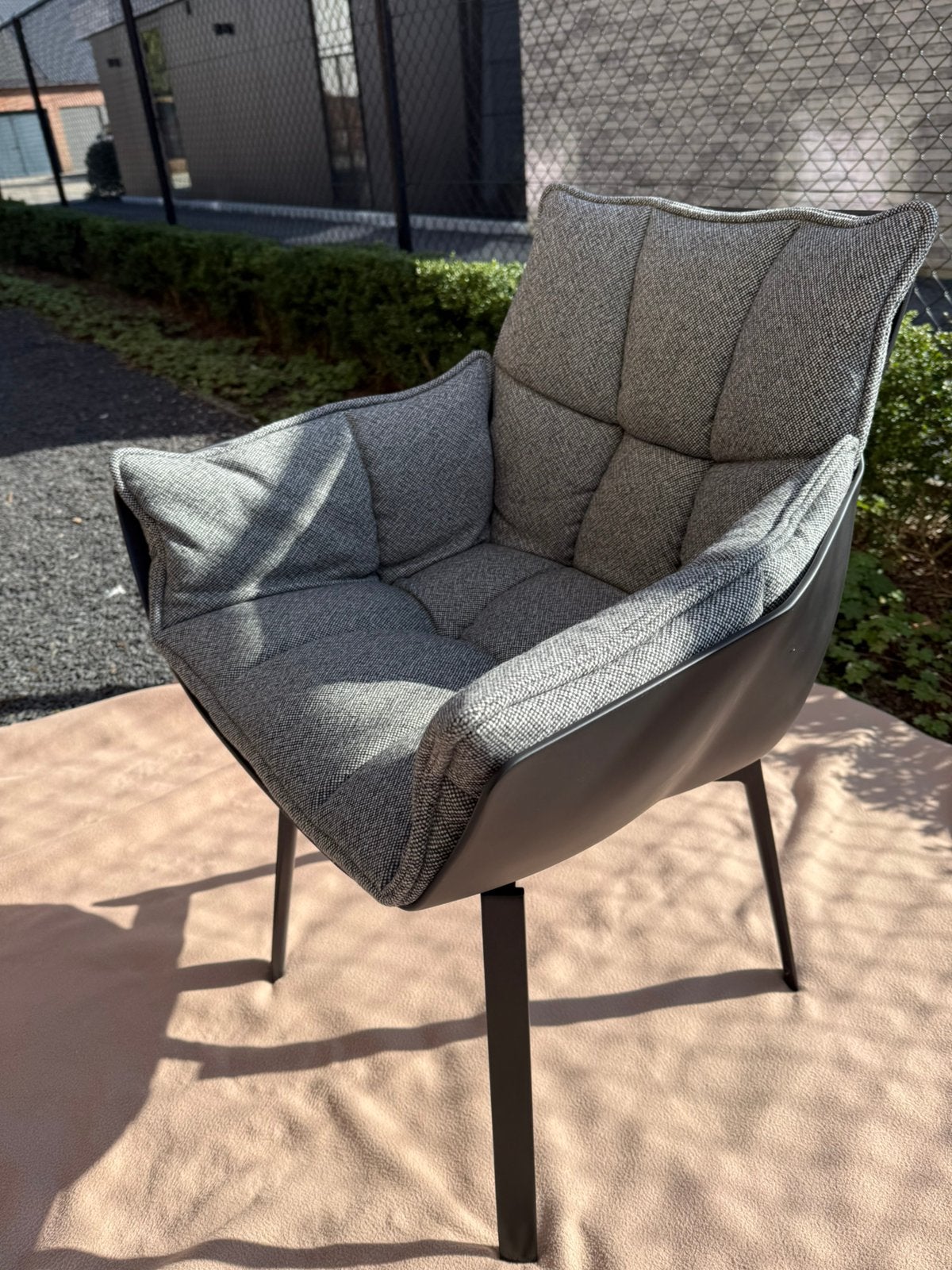 B&B Italia husk armchair Patricia Urquiola, Huis en Inrichting, Stoelen, Ophalen, Zwart, Design, Kunststof