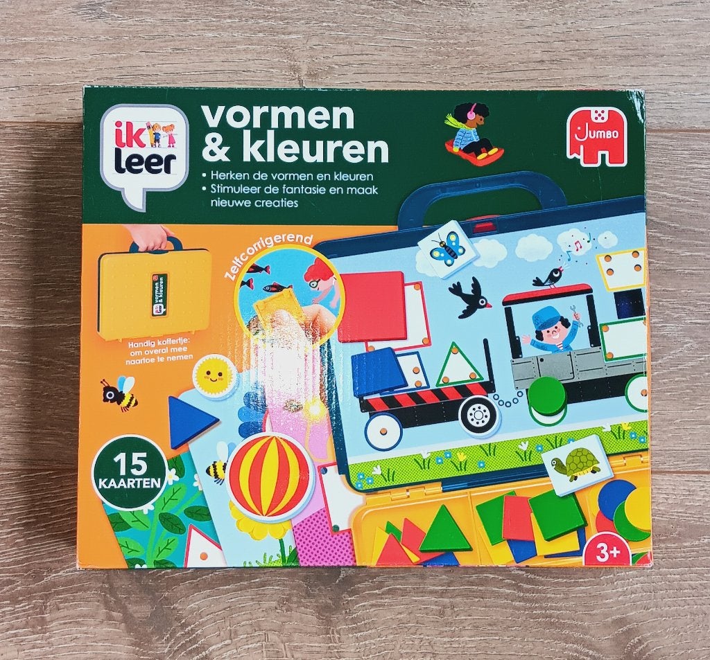 Jumbo - Ik leer Vormen & Kleuren - in heel goede staat, Ophalen of Verzenden, Zo goed als nieuw, Bouwen