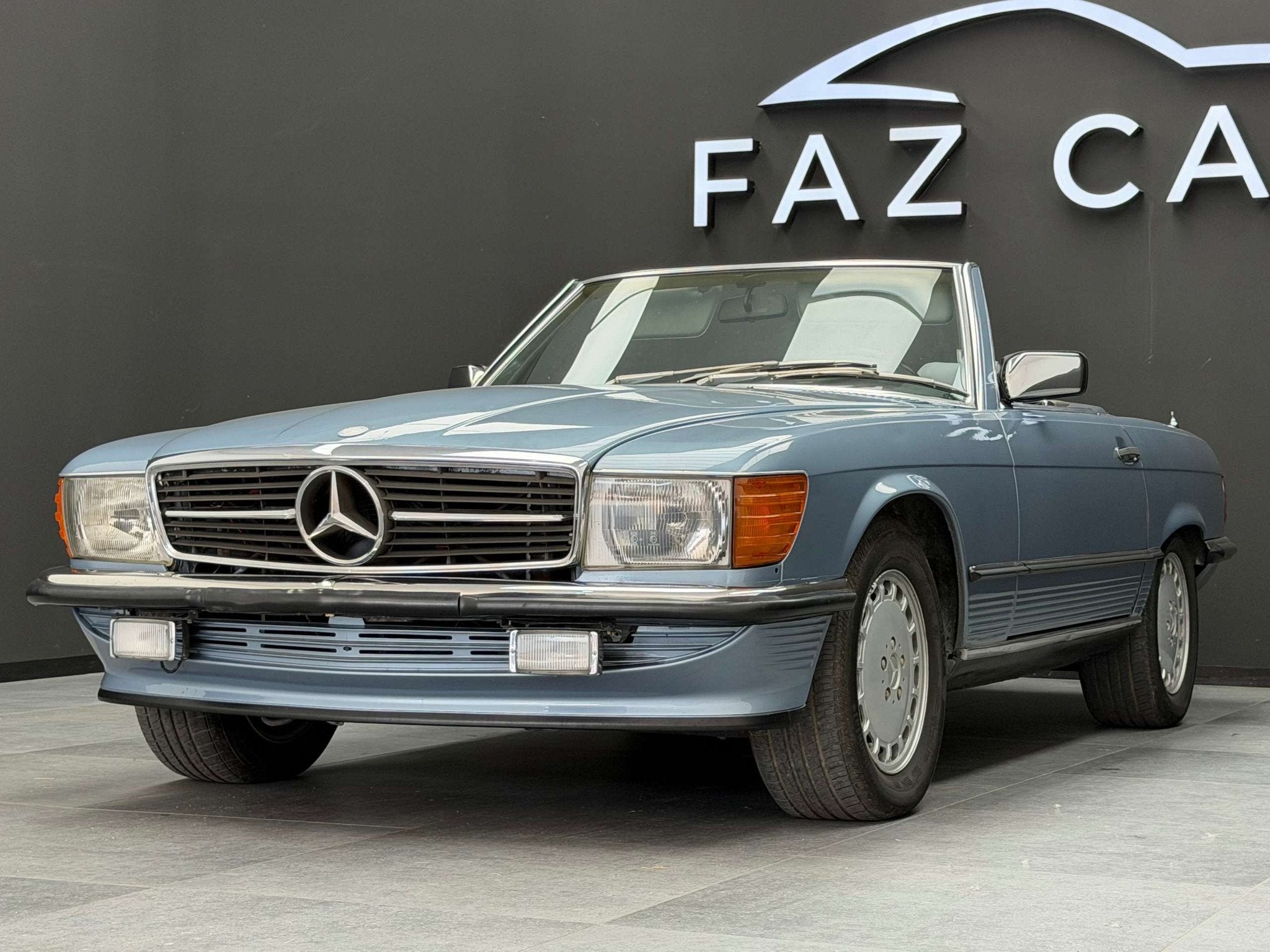 Mercedes-Benz SL-Klasse 560 R107 Cabriolet 1986 Version euro, Autos, Cuir, Achat, Entreprise, Automatique