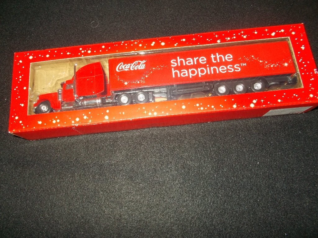 Coca Cola - Truck met trailer in originele verpakking - 2012, Ophalen, Zo goed als nieuw, Verpakking
