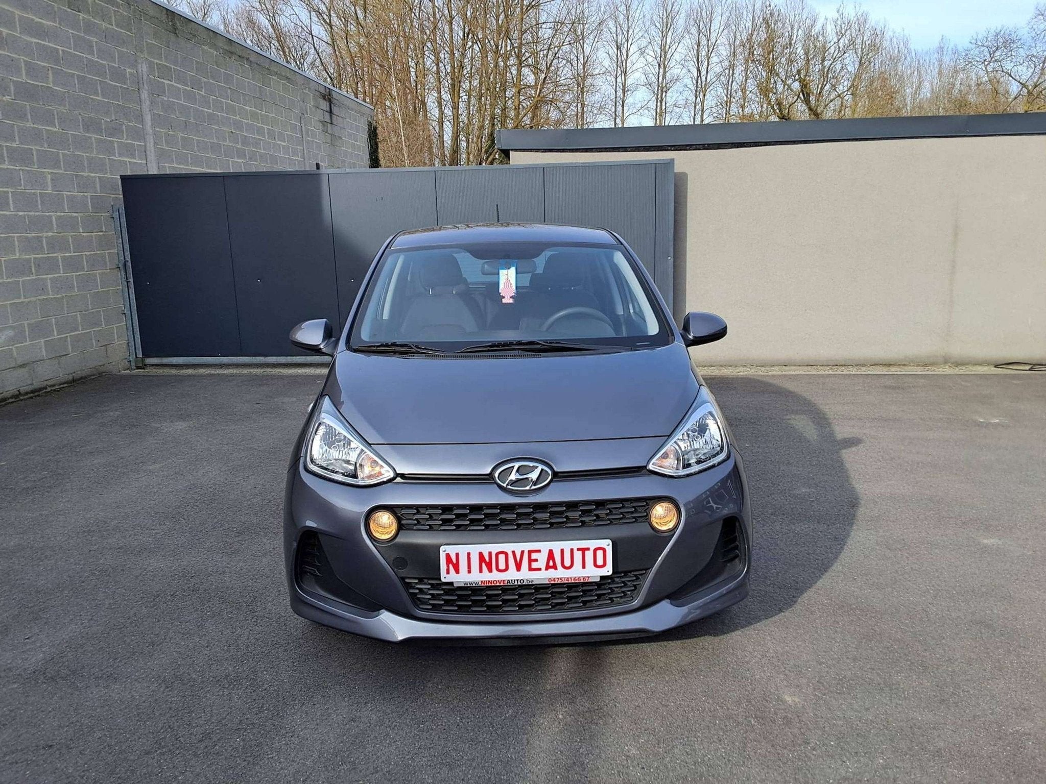 Hyundai i10 1.0i USB 1STE EIGENAAR *48000KM*, Autos, Hyundai, Argent ou Gris, Achat, 998 cm³, Euro 6