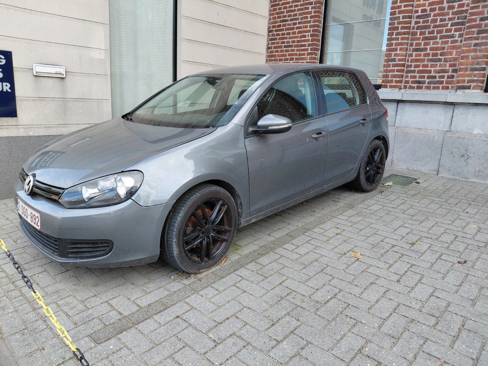 Golf 6 1.2 TSI - Motor loopt op 3 cilinders, Auto's, Voorwielaandrijving, 4 deurs, Zwart, Zilver of Grijs