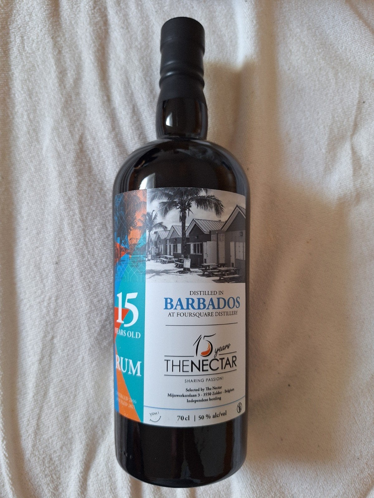 15 jarige Barbados rum the nectar, Ophalen of Verzenden