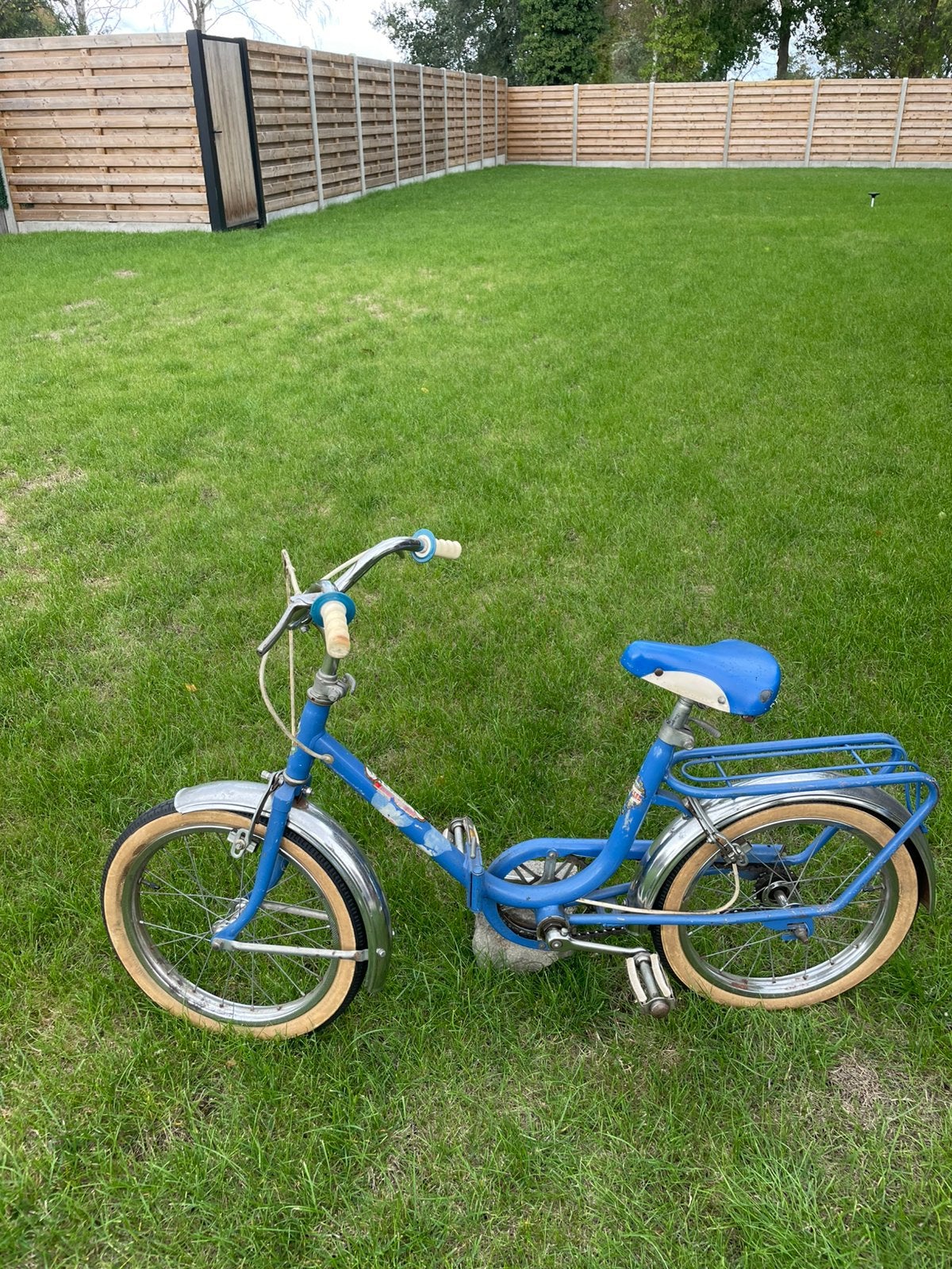 Vintage Opvouwbaar Kinderfietsje (Jaren 1970/1980), Fietsen en Brommers, Ophalen, Gebruikt, 16 tot 20 inch