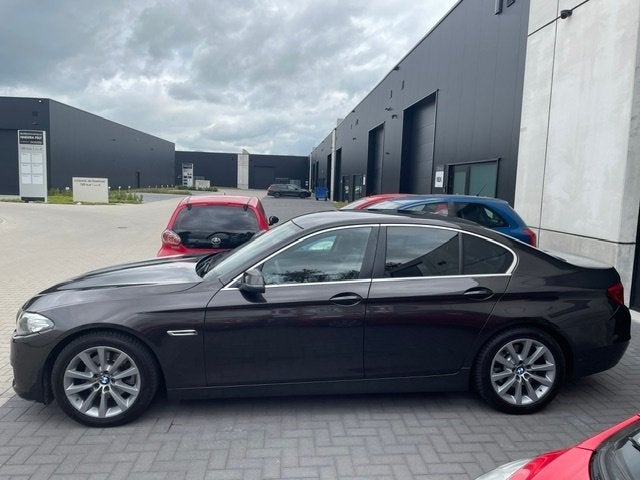 BMW 520D, Automaat, Sportstuur, Apple carplay, LEZ OK, Autos, BMW, Cuir, Carnet d'entretien, 124 g/km, 5 portes