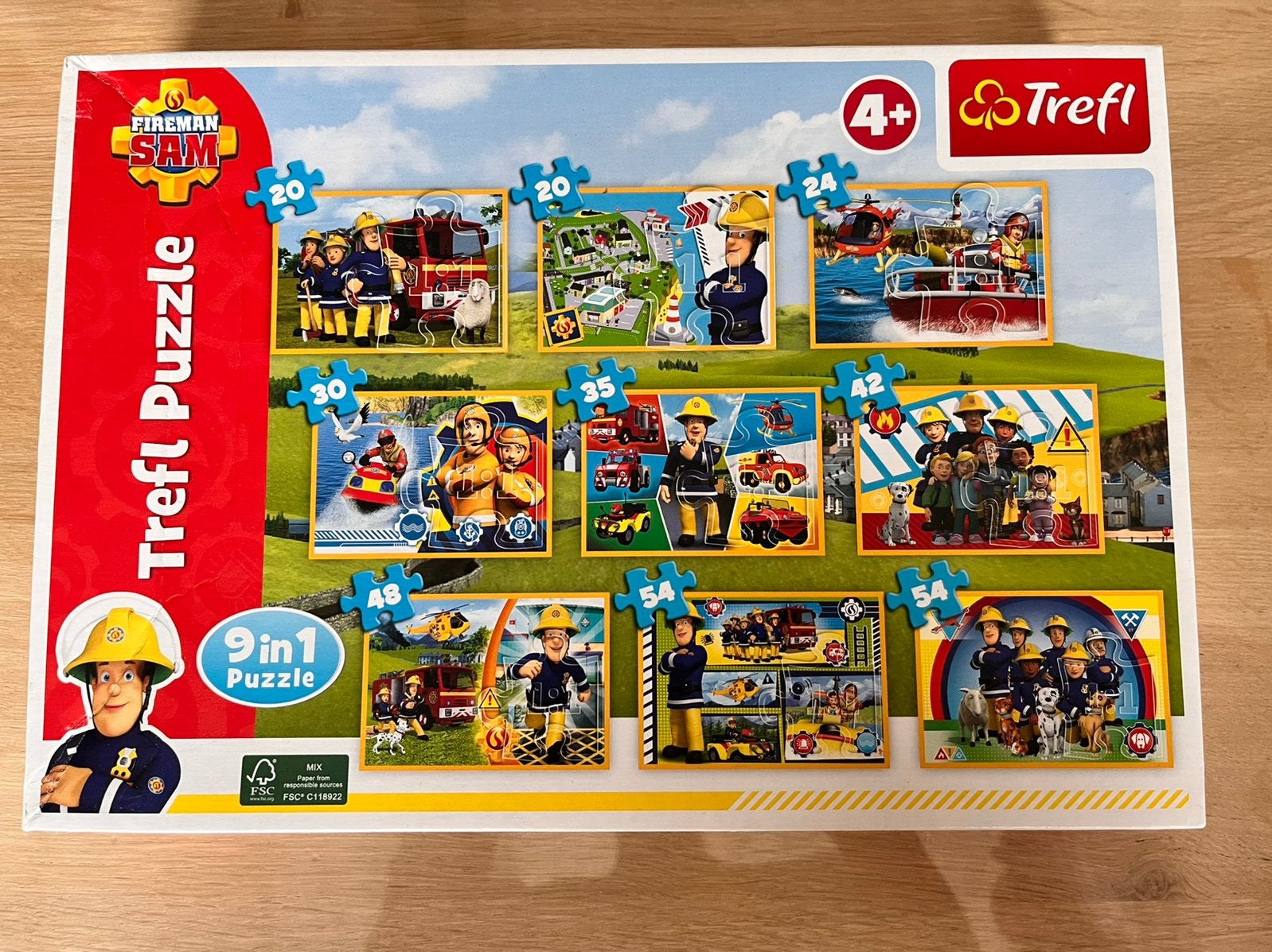 Brandweerman Sam puzzels, Ophalen, Zo goed als nieuw