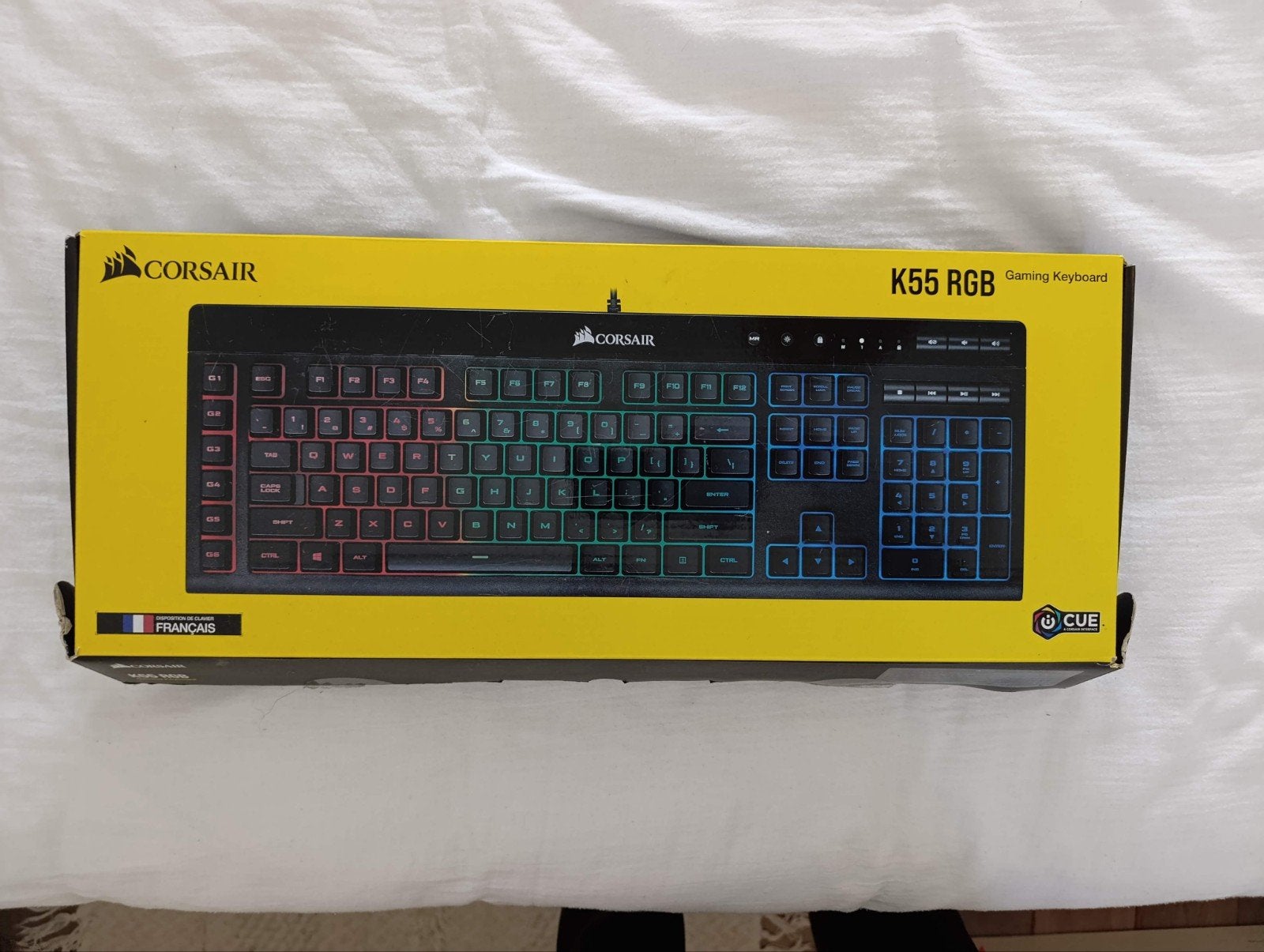 Clavier gaming Corsair K55 RGB, Enlèvement, Pavé numérique