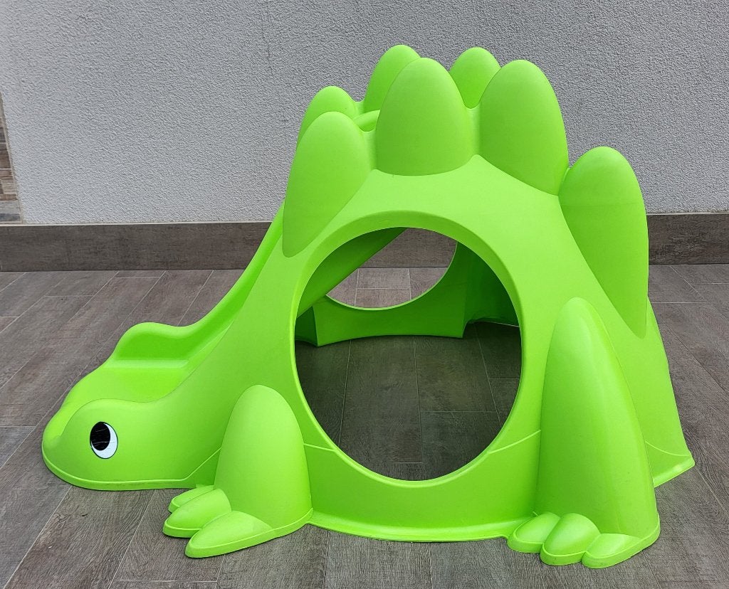 Dino glijbaan kleine glijbaan, Ophalen, Zo goed als nieuw, Glijbaan
